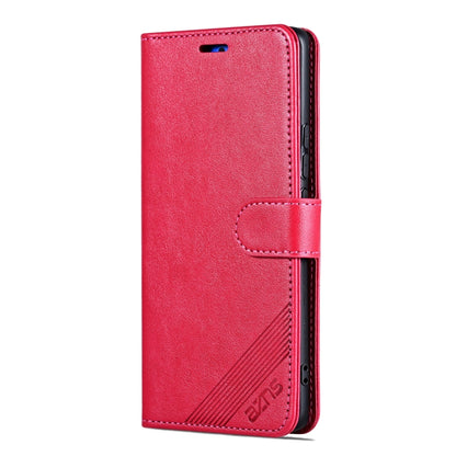 For Huawei Pura 70 AZNS Sheepskin Texture Flip Leather Phone Case(Red) - Huawei Cases by AZNS | Online Shopping South Africa | PMC Jewellery | Buy Now Pay Later Mobicred