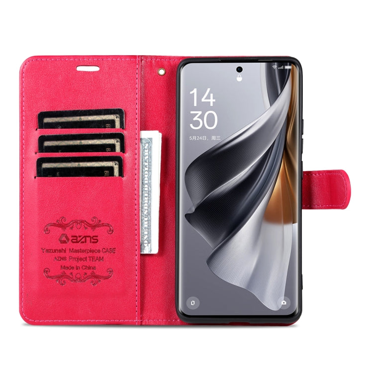 For Huawei Pura 70 Ultra AZNS Sheepskin Texture Flip Leather Phone Case(Red) - Huawei Cases by AZNS | Online Shopping South Africa | PMC Jewellery | Buy Now Pay Later Mobicred