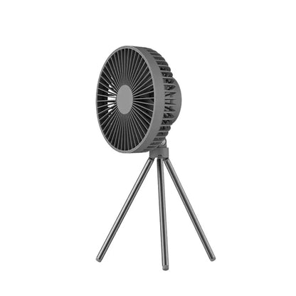 DQ213 4000mAh Outdoor Portable Camping Fan Tent Hanging Vertical Light(Black Grey) - Electric Fans by PMC Jewellery | Online Shopping South Africa | PMC Jewellery | Buy Now Pay Later Mobicred