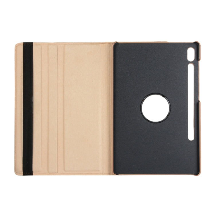 For Samsung Galaxy Tab S9+ / Tab S10+ Litchi Texture 360 Degrees Rotation Holder Leather Tablet Case(Brown) - free shipping - PMC Jewellery - Order now!