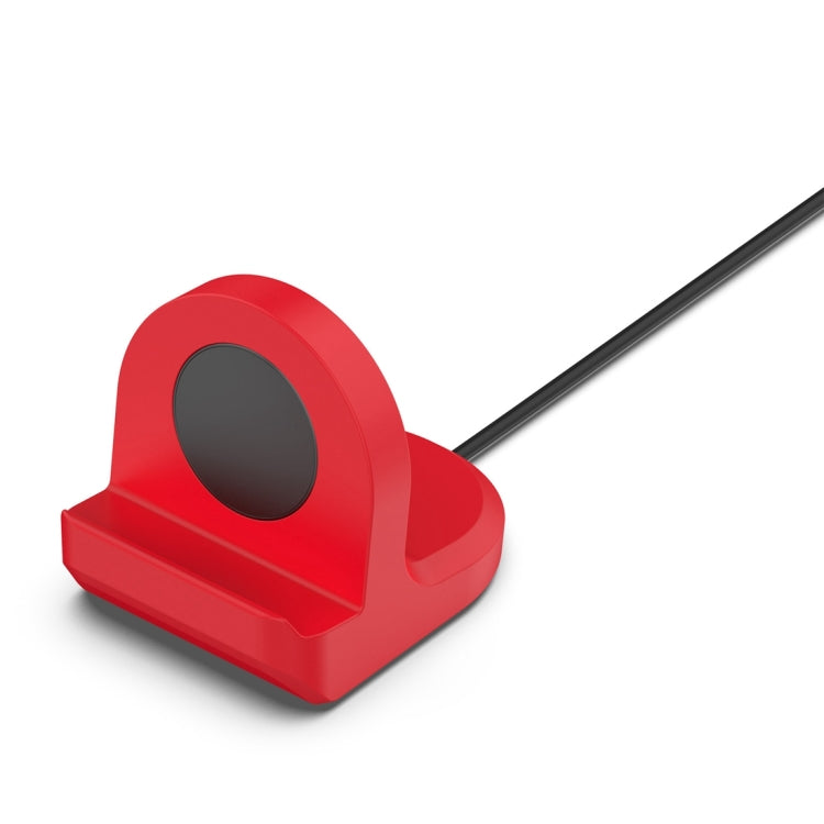 For Samsung Galaxy Watch 6 / 6 Classic Smart Watch Silicone Charging Bracket(Red) - Charger by PMC TechLife | Online Shopping South Africa | PMC TechLife