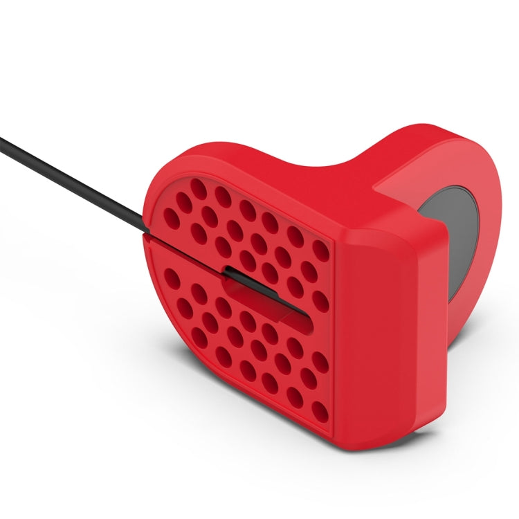 For Samsung Galaxy Watch 6 / 6 Classic Smart Watch Silicone Charging Bracket(Red) - Charger by PMC TechLife | Online Shopping South Africa | PMC TechLife