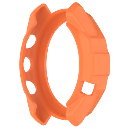 For Garmin Approach S70 42mm Armor Hollow Watch Protective Case(Orange) - Watch Cases by PMC Jewellery | Online Shopping South Africa | PMC Jewellery