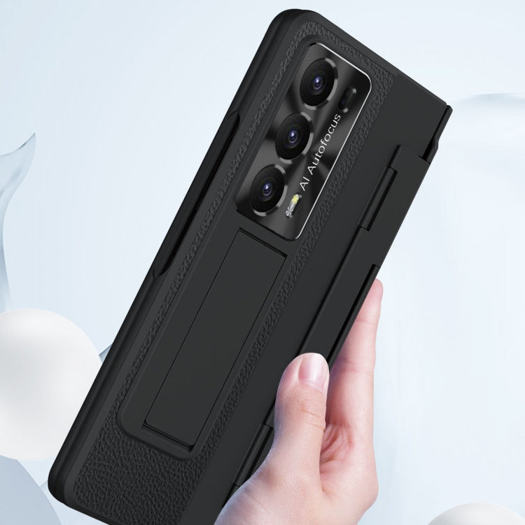 For Honor Magic V2 Shield Series Integrated Folding Phone Case(Light Blue) - Honor Cases by PMC TechLife | Online Shopping South Africa | PMC TechLife | Buy Now Pay Later Mobicred