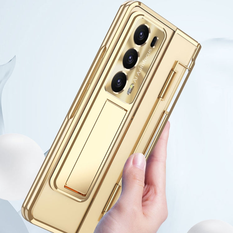 For Honor Magic V2 Phantom Armor Series Integrated Folding Phone Case(Gold) - Honor Cases by PMC TechLife | Online Shopping South Africa | PMC TechLife