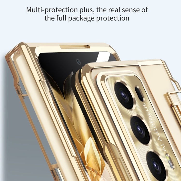 For Honor Magic V2 Phantom Armor Series Integrated Folding Phone Case(Silver) - free shipping - PMC TechLife - Order now!