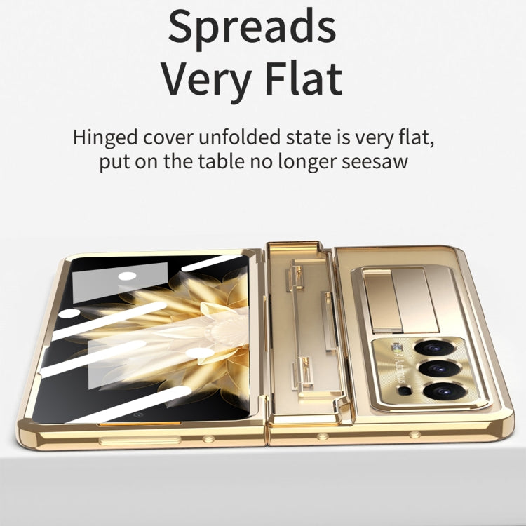 For Honor Magic V2 Phantom Armor Series Integrated Folding Phone Case(Black) - Honor Cases by PMC TechLife | Online Shopping South Africa | PMC TechLife | Buy Now Pay Later Mobicred