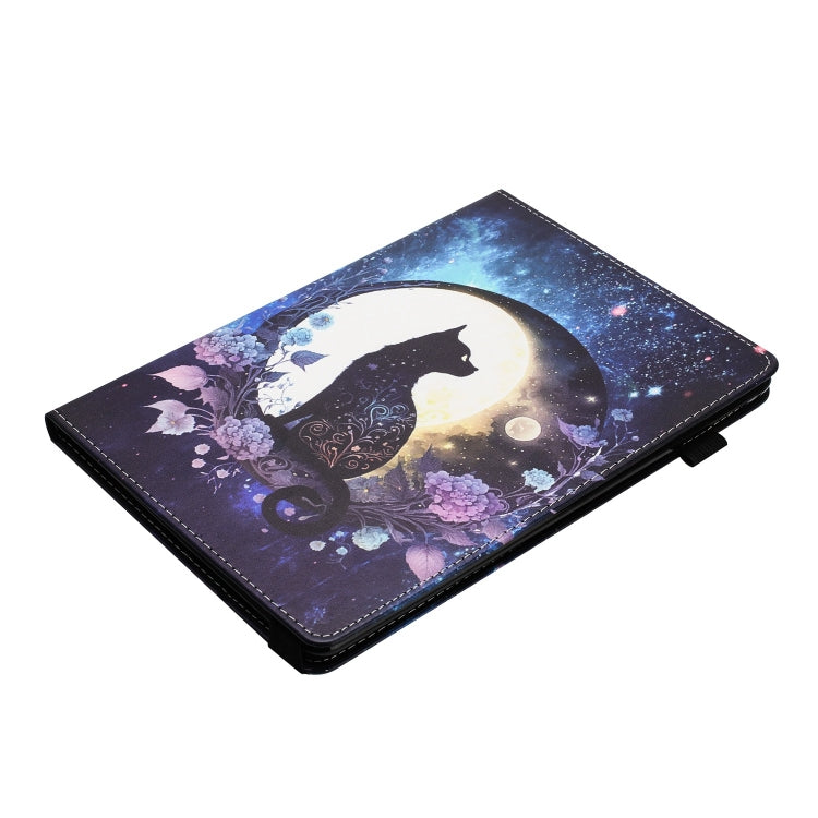 For iPad Pro 11 2024 Sewing Litchi Texture Smart Leather Tablet Case(Cat) - iPad Pro 11 2024 Cases by PMC TechLife | Online Shopping South Africa | PMC TechLife | Buy Now Pay Later Mobicred