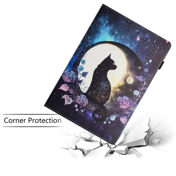 For Amazon Kindle Fire HD 8 2020 2022 Sewing Litchi Texture Smart Leather Tablet Case(Cat) - Amazon by PMC TechLife | Online Shopping South Africa | PMC TechLife | Buy Now Pay Later Mobicred