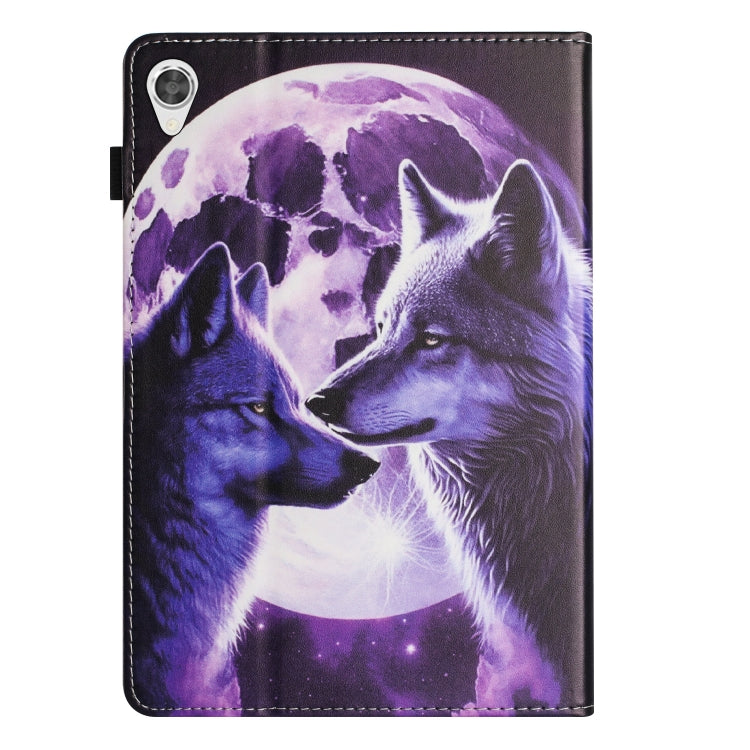 For Lenovo Tab M10 HD Gen 2 Sewing Litchi Texture Smart Leather Tablet Case(Wolf) - Lenovo by PMC TechLife | Online Shopping South Africa | PMC TechLife | Buy Now Pay Later Mobicred