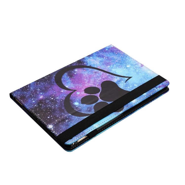 For Lenovo Tab M10 Gen 3 Sewing Litchi Texture Smart Leather Tablet Case(Footprint) - Lenovo by PMC TechLife | Online Shopping South Africa | PMC TechLife | Buy Now Pay Later Mobicred