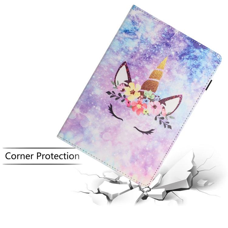 For Lenovo Tab M10 Gen 3 Sewing Litchi Texture Smart Leather Tablet Case(Smiling Face) - Lenovo by PMC TechLife | Online Shopping South Africa | PMC TechLife | Buy Now Pay Later Mobicred