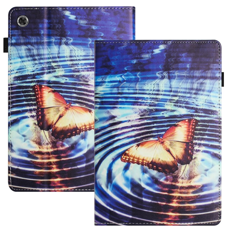 For Lenovo Tab M10 Plus 3rd Gen Sewing Litchi Texture Smart Leather Tablet Case(Butterfly) - Lenovo by PMC TechLife | Online Shopping South Africa | PMC TechLife | Buy Now Pay Later Mobicred