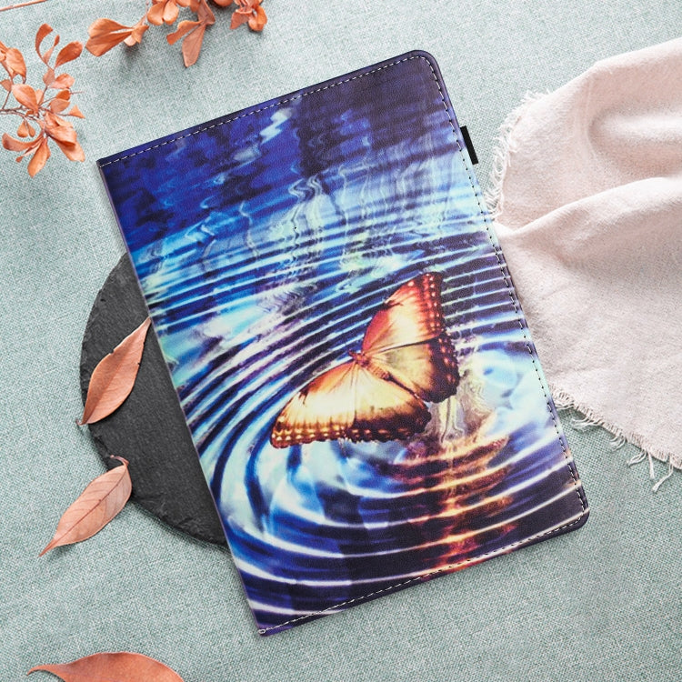 For Lenovo Tab M10 Plus 3rd Gen Sewing Litchi Texture Smart Leather Tablet Case(Butterfly) - Lenovo by PMC TechLife | Online Shopping South Africa | PMC TechLife | Buy Now Pay Later Mobicred