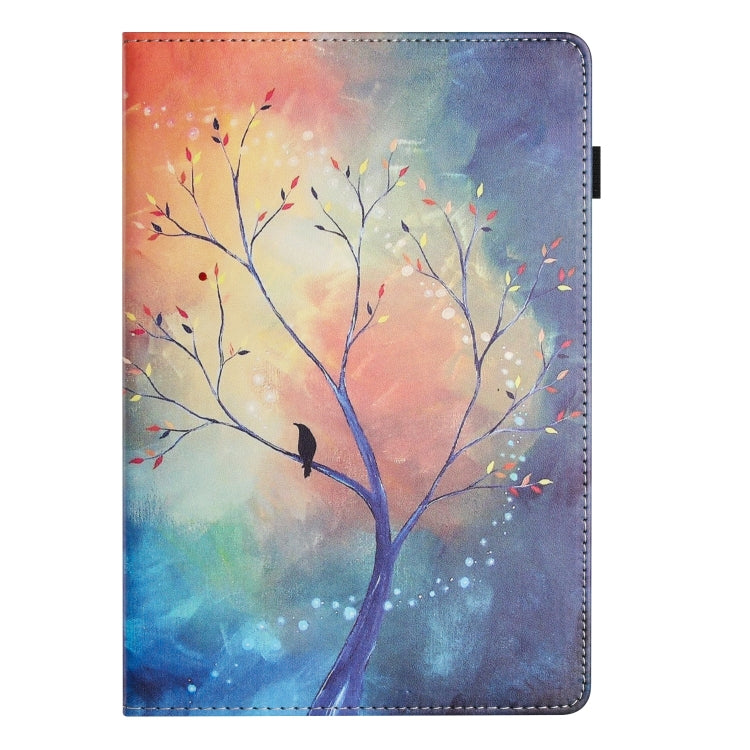 For Lenovo Tab P11 Sewing Litchi Texture Smart Leather Tablet Case(Oil Painting Tree) - Lenovo by PMC TechLife | Online Shopping South Africa | PMC TechLife | Buy Now Pay Later Mobicred