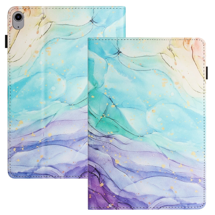 For Lenovo Tab P11 Sewing Litchi Texture Smart Leather Tablet Case(Oil Painting) - Lenovo by PMC TechLife | Online Shopping South Africa | PMC TechLife | Buy Now Pay Later Mobicred