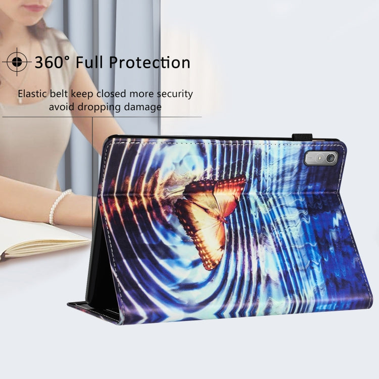 For Lenovo Tab P11 Gen 2 Sewing Litchi Texture Smart Leather Tablet Case(Butterfly) - Lenovo by PMC TechLife | Online Shopping South Africa | PMC TechLife | Buy Now Pay Later Mobicred