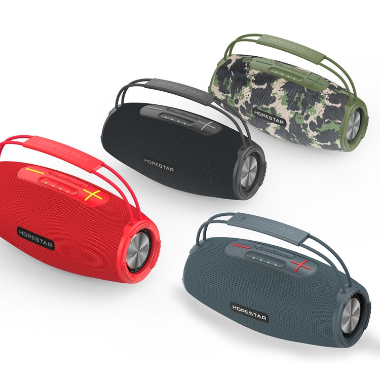 HOPESTAR H51 IPX6 Waterproof Outdoor Portable Wireless Bluetooth Speaker(Blue) - free shipping - PMC Jewellery - Order now!