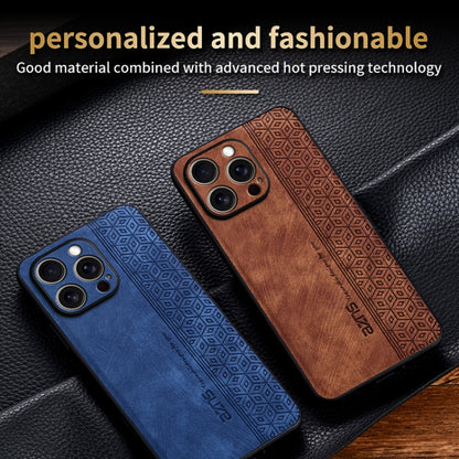 For iPhone 16 Pro AZNS 3D Embossed Skin Feel Phone Case(Purple) - iPhone 16 Pro Cases by AZNS | Online Shopping South Africa | PMC Jewellery | Buy Now Pay Later Mobicred