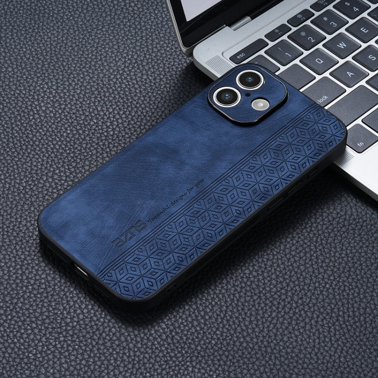 For iPhone 16 AZNS 3D Embossed Skin Feel Phone Case(Sapphire Blue) - iPhone 16 Cases by AZNS | Online Shopping South Africa | PMC Jewellery | Buy Now Pay Later Mobicred