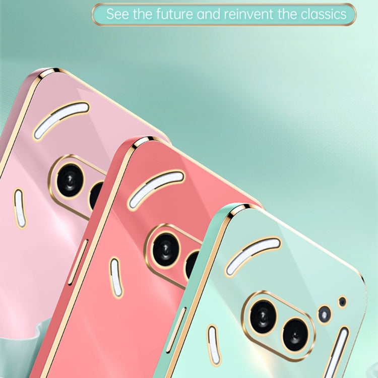 For Nothing Phone 2A XINLI Straight Edge 6D Electroplate TPU Phone Case(Black) - free shipping - PMC TechLife - Order now!