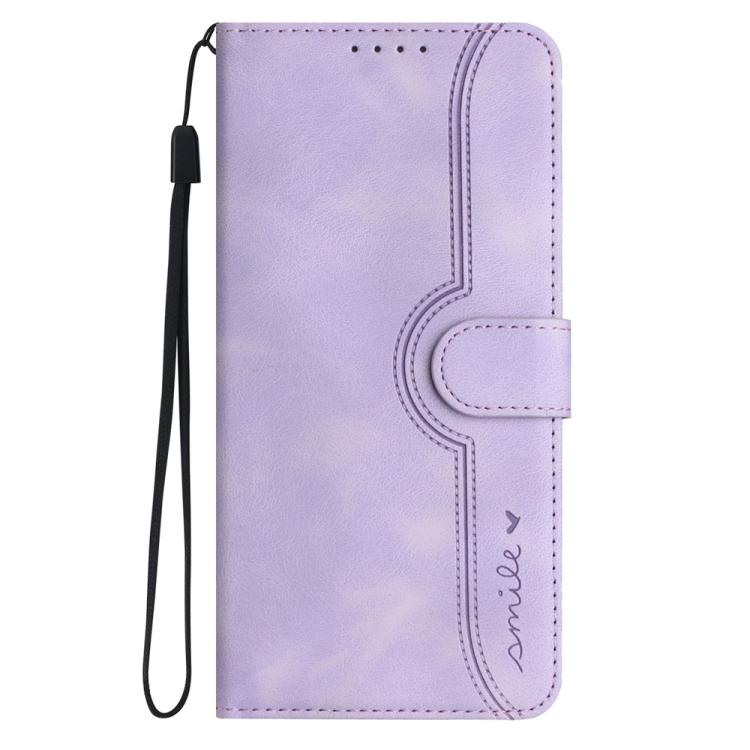 For iPhone 17 Air Heart Pattern Skin Feel Leather Phone Case(Purple) - free shipping - PMc TechLife - Order now!