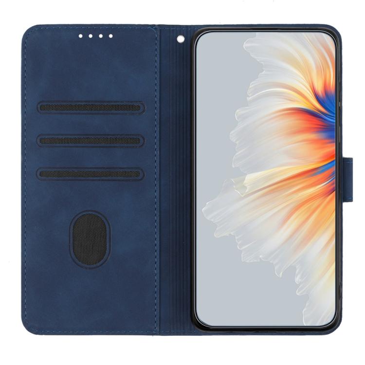 For iPhone 17 Heart Pattern Skin Feel Leather Phone Case(Royal Blue) - free shipping - PMc TechLife - Order now!