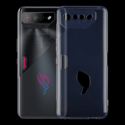 For Asus ROG Phone 7 Ultra-thin Transparent TPU Phone Case - ASUS Cases by PMC Jewellery | Online Shopping South Africa | PMC Jewellery