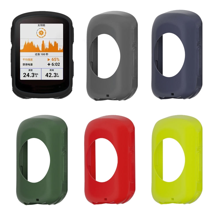For Garmin Edge 540 / 840 Stopwatch Silicone Protective Case(Army Green) - Watch Cases by PMC TechLife | Online Shopping South Africa | PMC TechLife