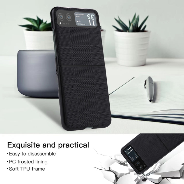 For Motorola Razr 40 ViLi TH Series Shockproof TPU + PC Phone Case(Black) - Motorola Cases by ViLi | Online Shopping South Africa | PMC TechLife | Buy Now Pay Later Mobicred