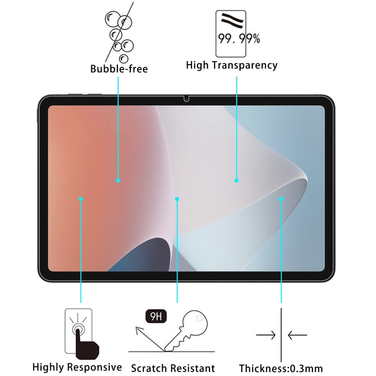 For OPPO Pad Air 2 11.5 9H 0.3mm Explosion-proof Tempered Glass Film - Others by PMC Jewellery | Online Shopping South Africa | PMC Jewellery