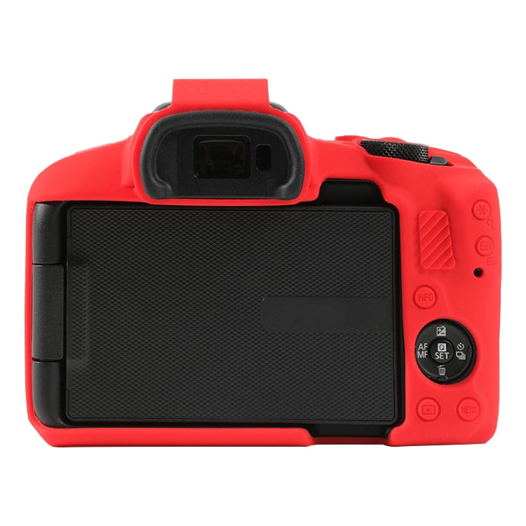 For Canon EOS R50 Soft Silicone Protective Case(Red) - Protective Case by PMC TechLife | Online Shopping South Africa | PMC TechLife | Buy Now Pay Later Mobicred