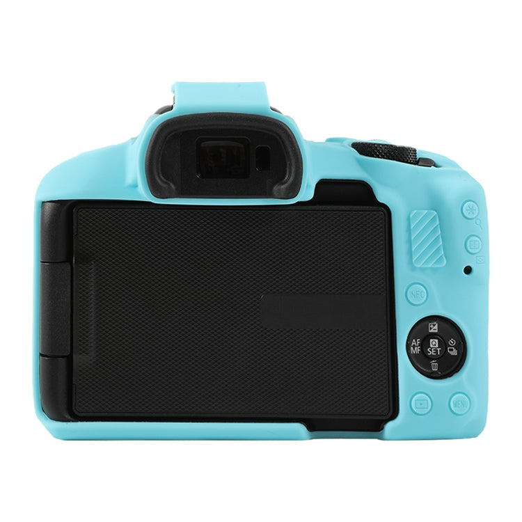 For Canon EOS R50 Soft Silicone Protective Case(Sky Blue) - Protective Case by PMC TechLife | Online Shopping South Africa | PMC TechLife | Buy Now Pay Later Mobicred