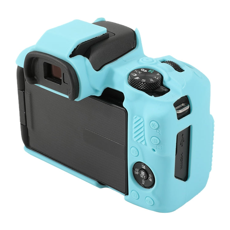 For Canon EOS R50 Soft Silicone Protective Case(Sky Blue) - Protective Case by PMC TechLife | Online Shopping South Africa | PMC TechLife | Buy Now Pay Later Mobicred