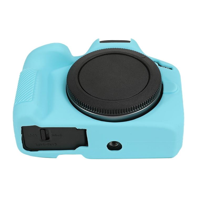 For Canon EOS R50 Soft Silicone Protective Case(Sky Blue) - Protective Case by PMC TechLife | Online Shopping South Africa | PMC TechLife | Buy Now Pay Later Mobicred