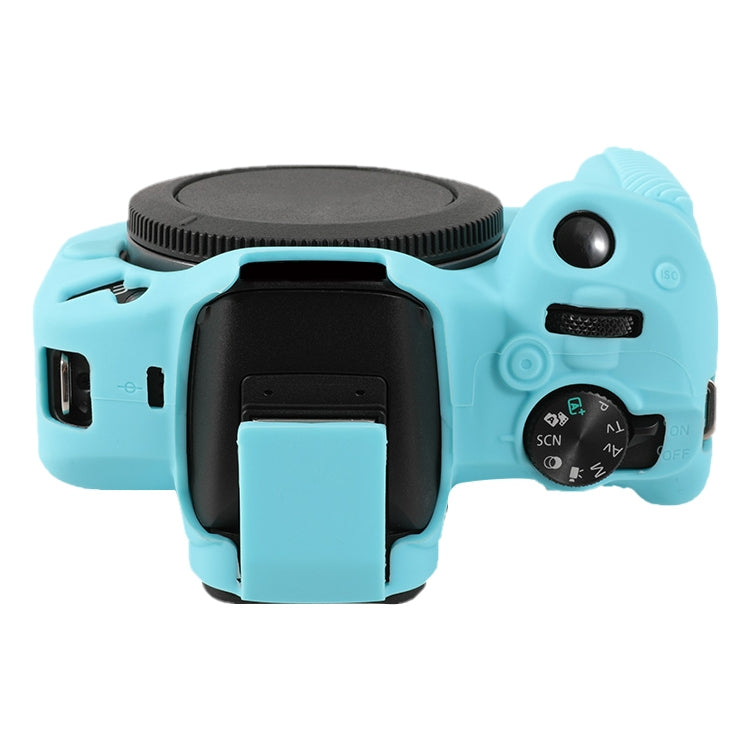 For Canon EOS R50 Soft Silicone Protective Case(Sky Blue) - Protective Case by PMC TechLife | Online Shopping South Africa | PMC TechLife | Buy Now Pay Later Mobicred