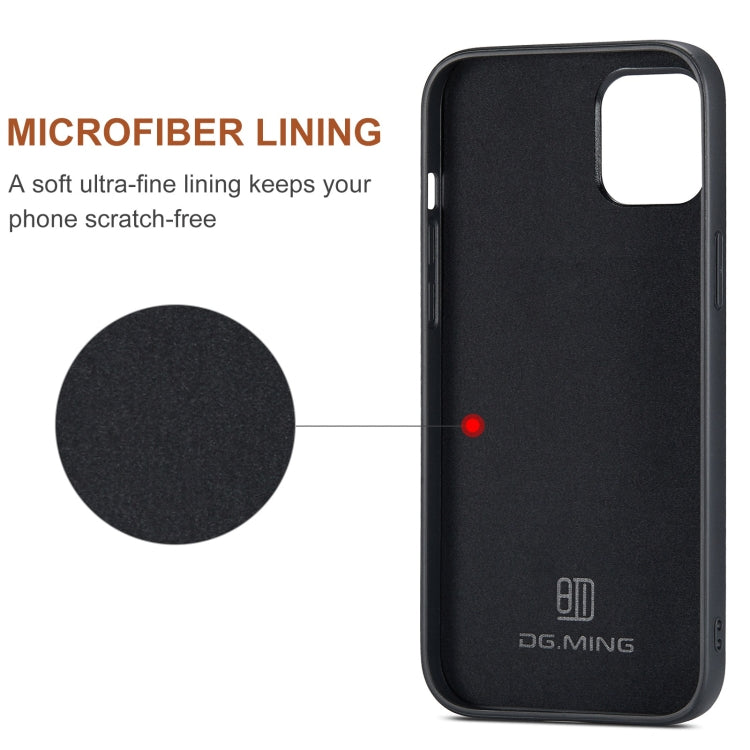 For iPhone 15 DG.MING M1 Series 3-Fold Multi Card Wallet Leather Phone Case(Red) - iPhone 15 Cases by DG.MING | Online Shopping South Africa | PMC TechLife | Buy Now Pay Later Mobicred