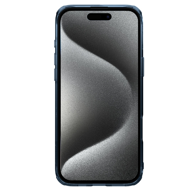 For iPhone 16 Pro Max NILLKIN Ultra Clear PC + TPU Phone Case(Blue) - iPhone 16 Pro Max Cases by NILLKIN | Online Shopping South Africa | PMC Jewellery | Buy Now Pay Later Mobicred