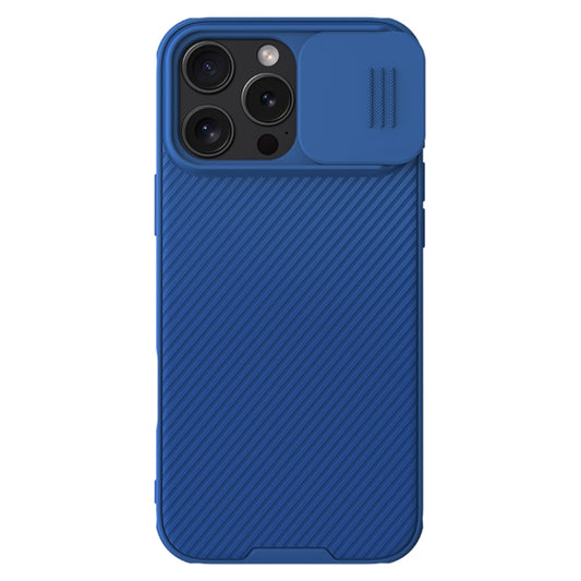 For iPhone 16 Pro Max NILLKIN CamShield Pro Magnetic Magsafe Phone Case(Blue) - iPhone 16 Pro Max Cases by NILLKIN | Online Shopping South Africa | PMC Jewellery | Buy Now Pay Later Mobicred