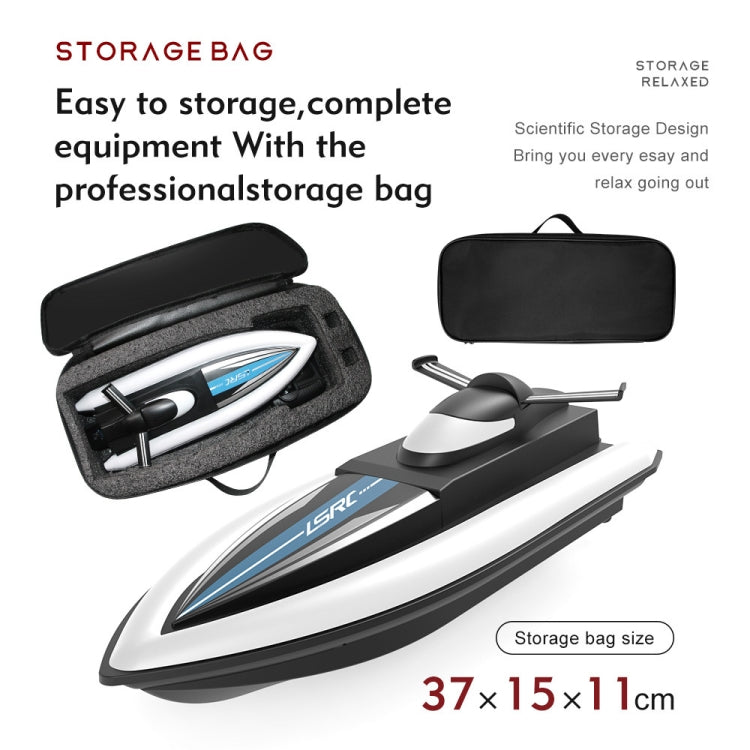B8 Double Propeller Long Endurance High Speed Remote Control Boat(Black) - RC Boats by PMC TechLife | Online Shopping South Africa | PMC TechLife
