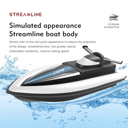 B8 Double Propeller Long Endurance High Speed Remote Control Boat(Black) - RC Boats by PMC Jewellery | Online Shopping South Africa | PMC Jewellery