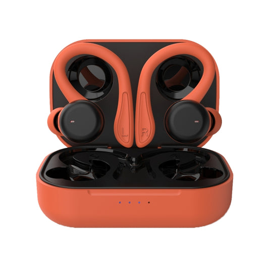 T&G T40 TWS IPX6 Waterproof Hanging Ear Wireless Bluetooth Earphones with Charging Box(Orange) - TWS Earphone by T&G | Online Shopping South Africa | PMC Jewellery | Buy Now Pay Later Mobicred