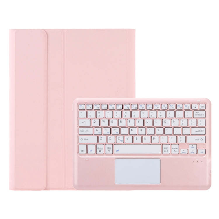 For Honor MagicPad 13 AH16-A TPU Ultra-thin Detachable Bluetooth Keyboard Tablet Leather Case with Touchpad(Pink) - Huawei Keyboard by PMC Jewellery | Online Shopping South Africa | PMC Jewellery