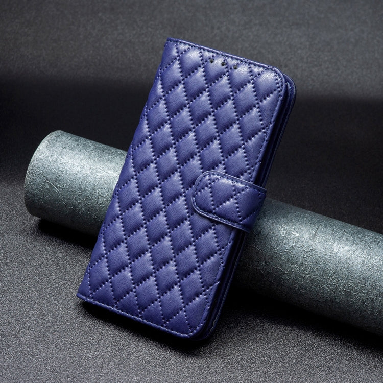 For Honor 200 Lite Global Diamond Lattice Wallet Flip Leather Phone Case(Blue) - Honor Cases by PMC TechLife | Online Shopping South Africa | PMC TechLife | Buy Now Pay Later Mobicred
