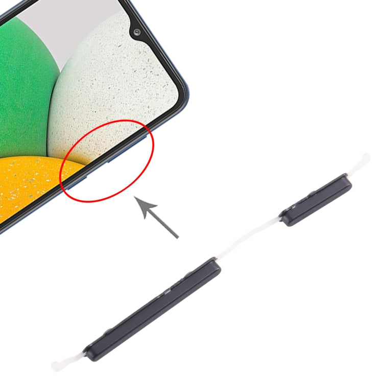 For Samsung Galaxy A03 Core SM-A032 10pcs Power Button + Volume Control Button(Black) - free shipping - PMc TechLife - Order now!