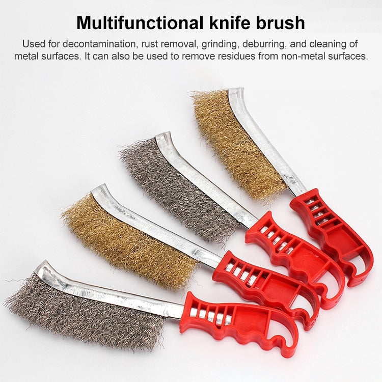 BBQ Grill Wire Cleaning Brush with Handle Stainless Steel - free shipping - PMC TechLife - Order now!