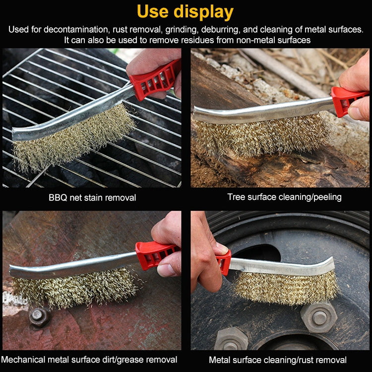 BBQ Grill Wire Cleaning Brush with Handle Stainless Steel - free shipping - PMC TechLife - Order now!