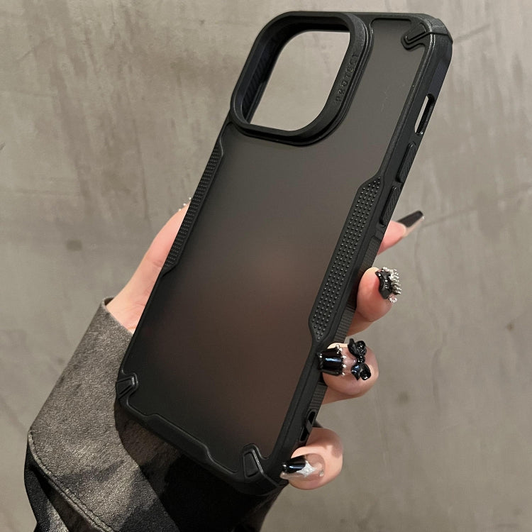 For iPhone 14 Pro Anti-slip Edge Fog Feel Phone Case(Black) - iPhone 14 Pro Cases by PMC TechLife | Online Shopping South Africa | PMC TechLife