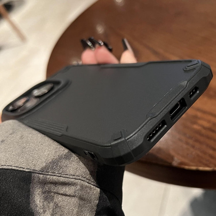 For iPhone 14 Pro Anti-slip Edge Fog Feel Phone Case(Black) - iPhone 14 Pro Cases by PMC TechLife | Online Shopping South Africa | PMC TechLife