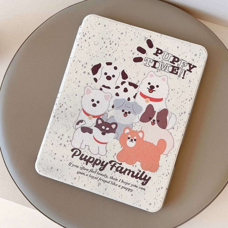 For iPad Air 11 2024 / iPad Pro 11 Painted Magnetic Split Leather Tablet Case(Puppy) - iPad Air 11 2024 Cases by PMC TechLife | Online Shopping South Africa | PMC TechLife | Buy Now Pay Later Mobicred
